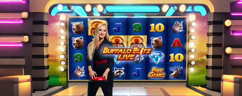 tg jogo Caça-níqueis Buffalo Blitz ao Vivo